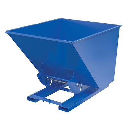 Vestil HOPPER W/O BUMP & DUMP MD 2 CU 4K BLUE D-200-MD-NB